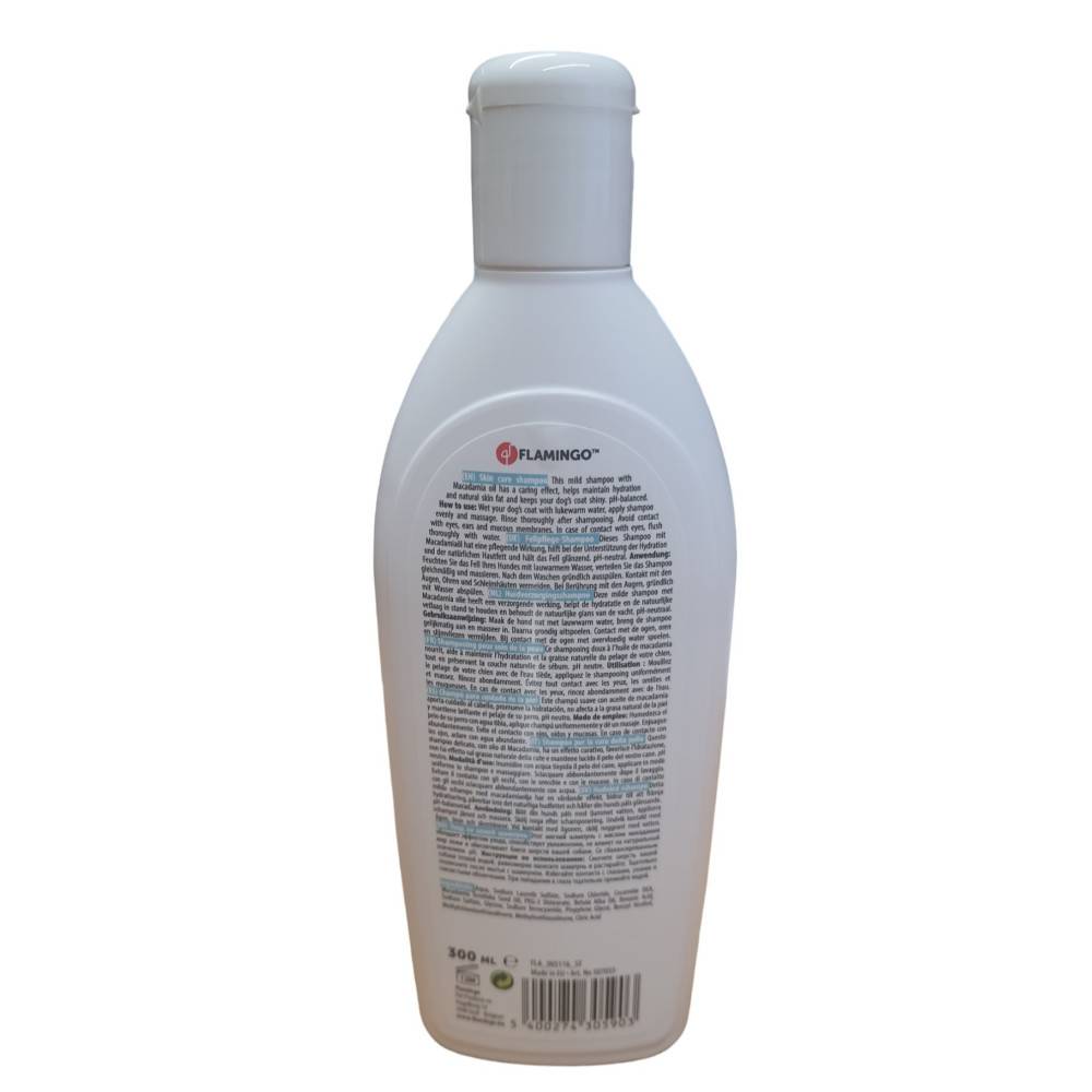 Shampooing soin de la peau à l'huile de macadamia 300 ml  pour chien - Image 2