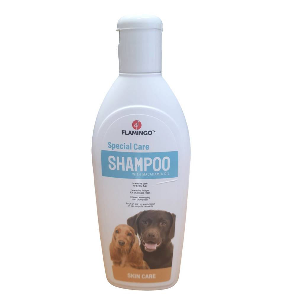 Shampooing soin de la peau à l'huile de macadamia 300 ml  pour chien - Image 1