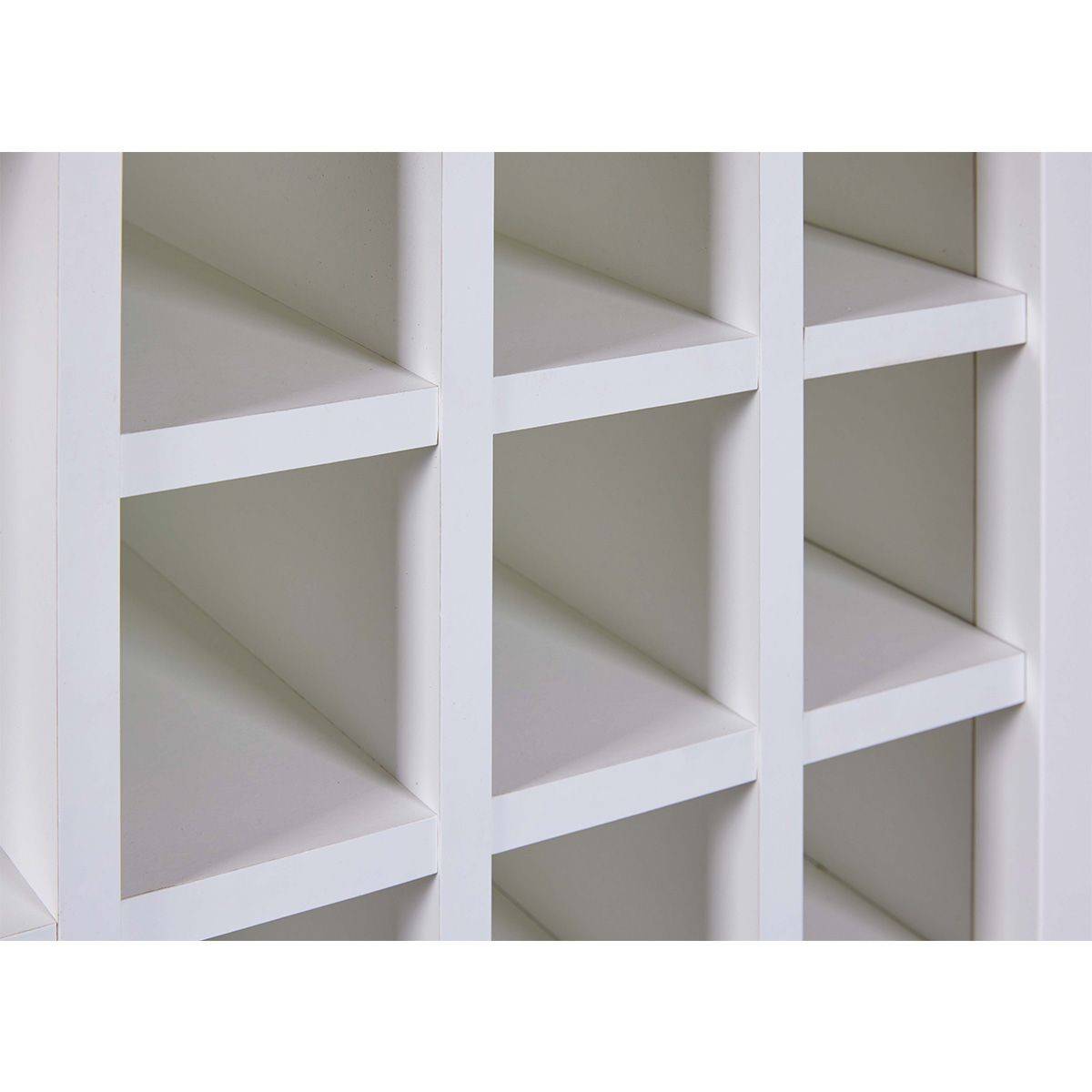 Buffet Avec Range-Bouteilles "Nichole" 124cm Blanc - Image 6