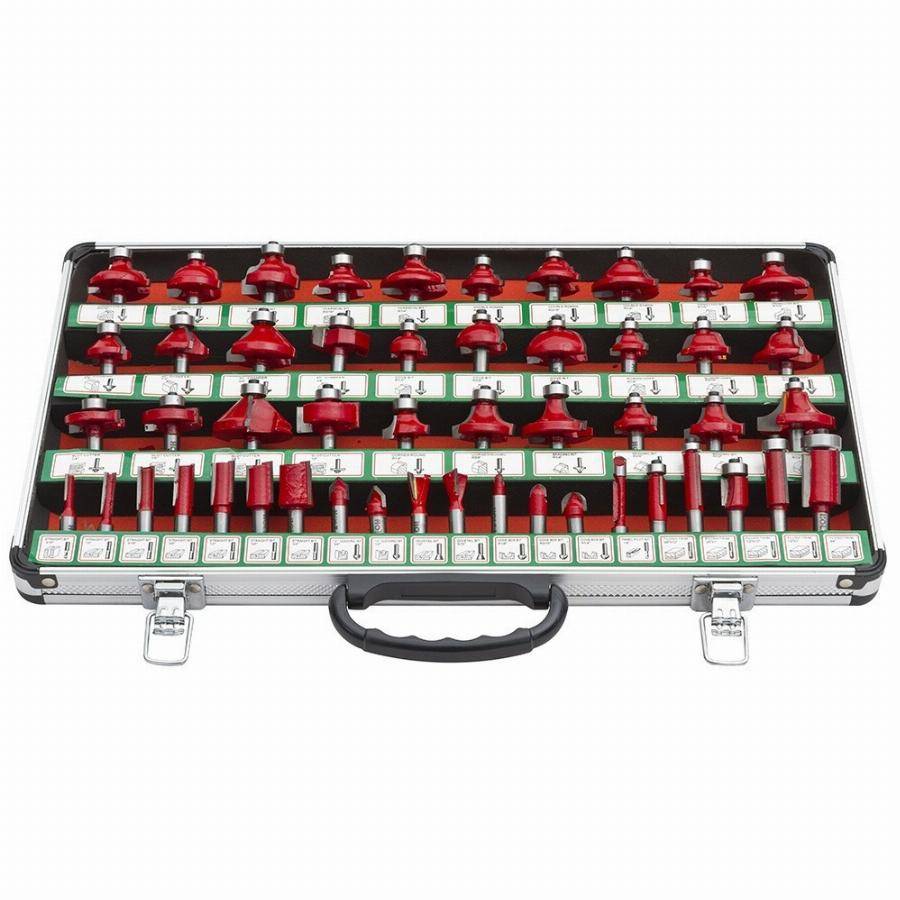 Coffret de 50 fraises HOLZMANN pour défonceuse - OFS50 - Image 2