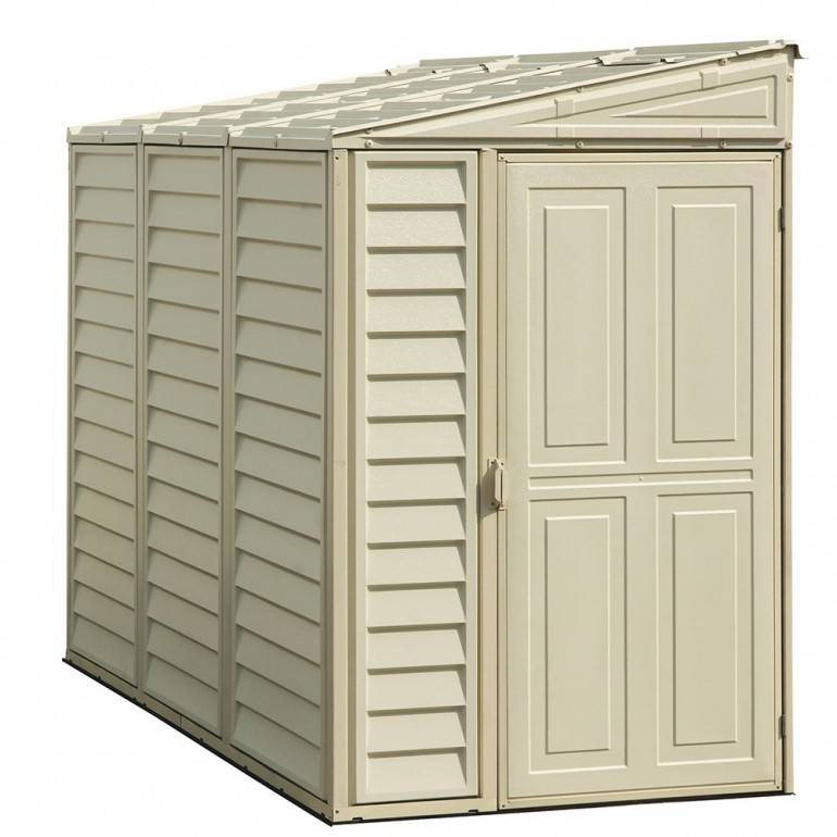 Duramax - Ezooza Abri de Jardin en PVC SideMate 4'x8' Classique 122 x 241 x 188 cm