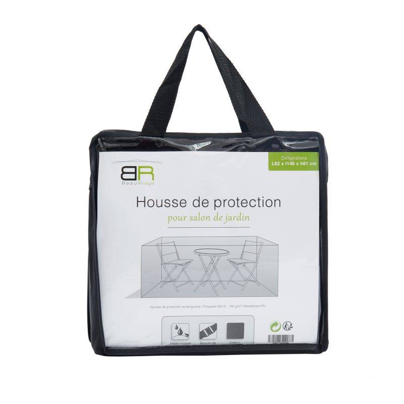 Housse de protection pour set de balcon 2 places Beau Rivage - Image 1