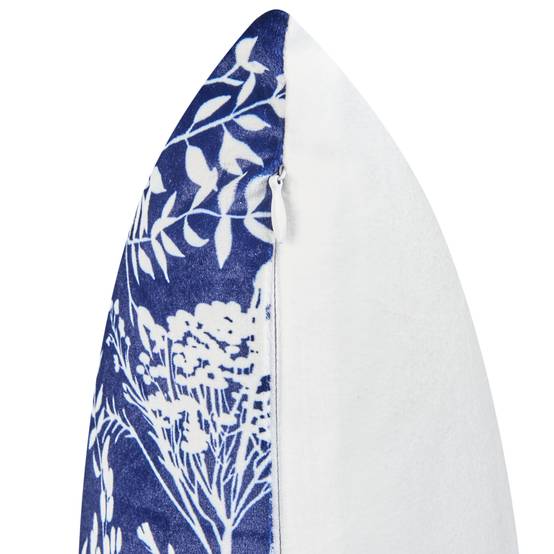 Beliani - Coussin d'extérieur Polyester Bleu GLIMMER - 45x45x12- Beliani - Image 6