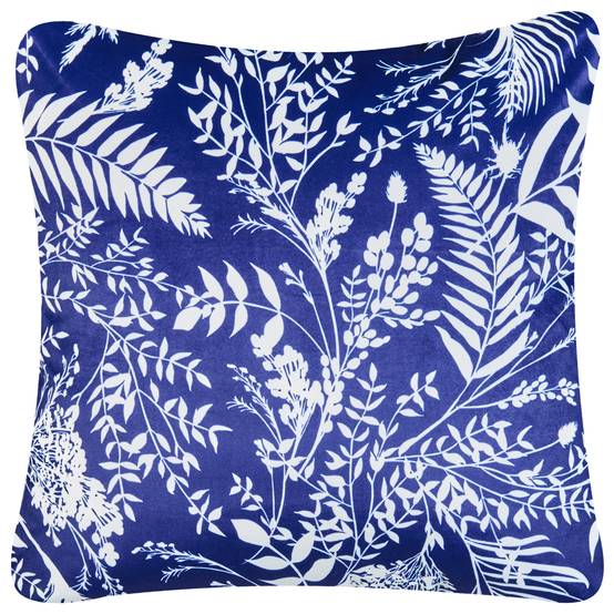 Beliani - Coussin d'extérieur Polyester Bleu GLIMMER - 45x45x12- Beliani - Image 4