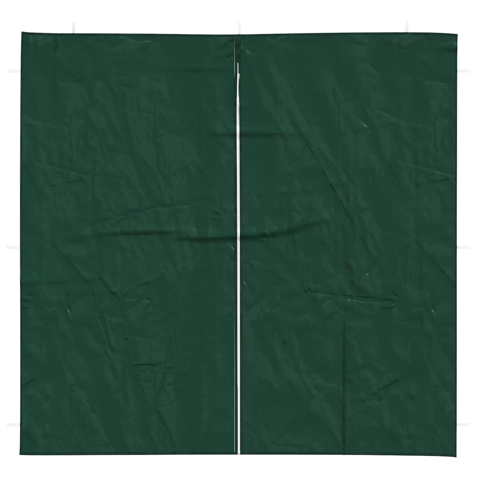 Mur de tente de fête PE et acier vert 200 x 195 cm, Poids:0.72kg - PANGIVO - Image 3