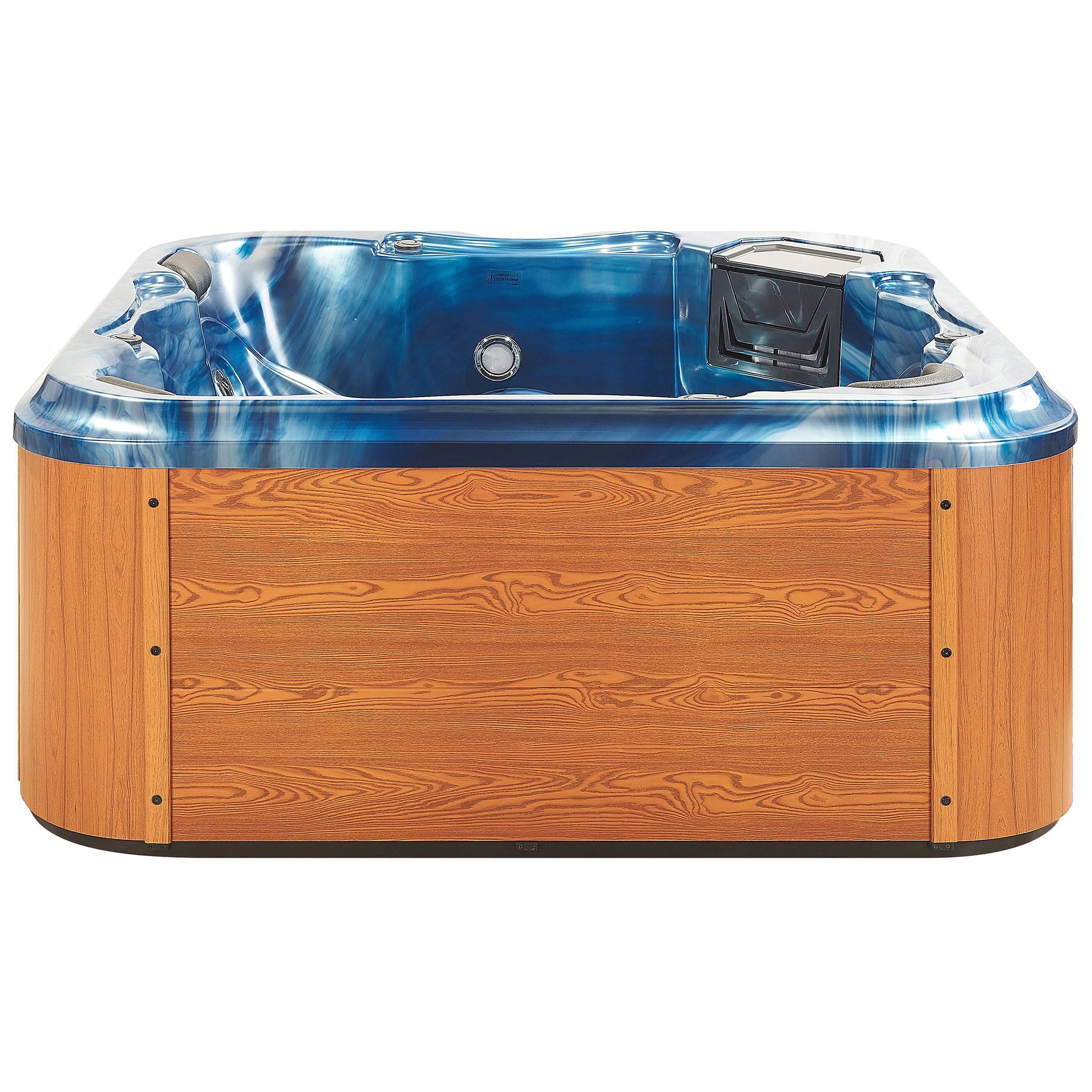 Beliani - Bain à remous d'extérieur Acrylique Bleu TULAROSA - Beliani - Image 9