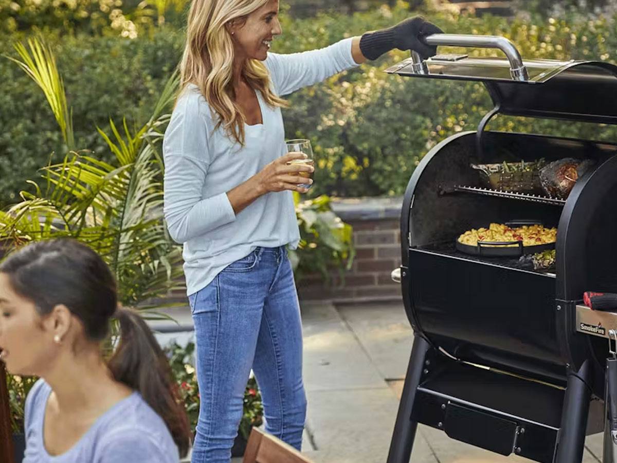 Weber - Barbecue à pellets Weber Smokefire EX4 GBS + Plancha - Image 10