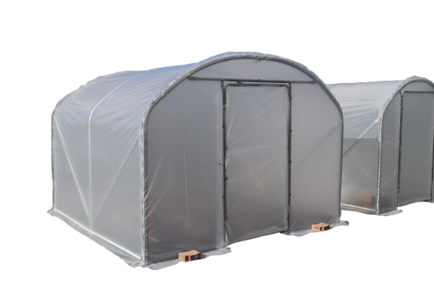 Serre de jardin Saumuroise - 18m² - 2 portes avec bâche diffusante - Jardin Couvert - Image 2