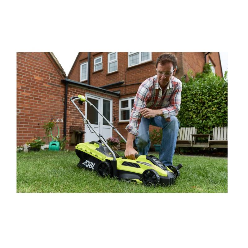 Ryobi - Pack RYOBI Tondeuse électrique 1300W 33cm RLM13E33S - Coupe bordures et dresse bordures 350W RLT3525 - Image 8