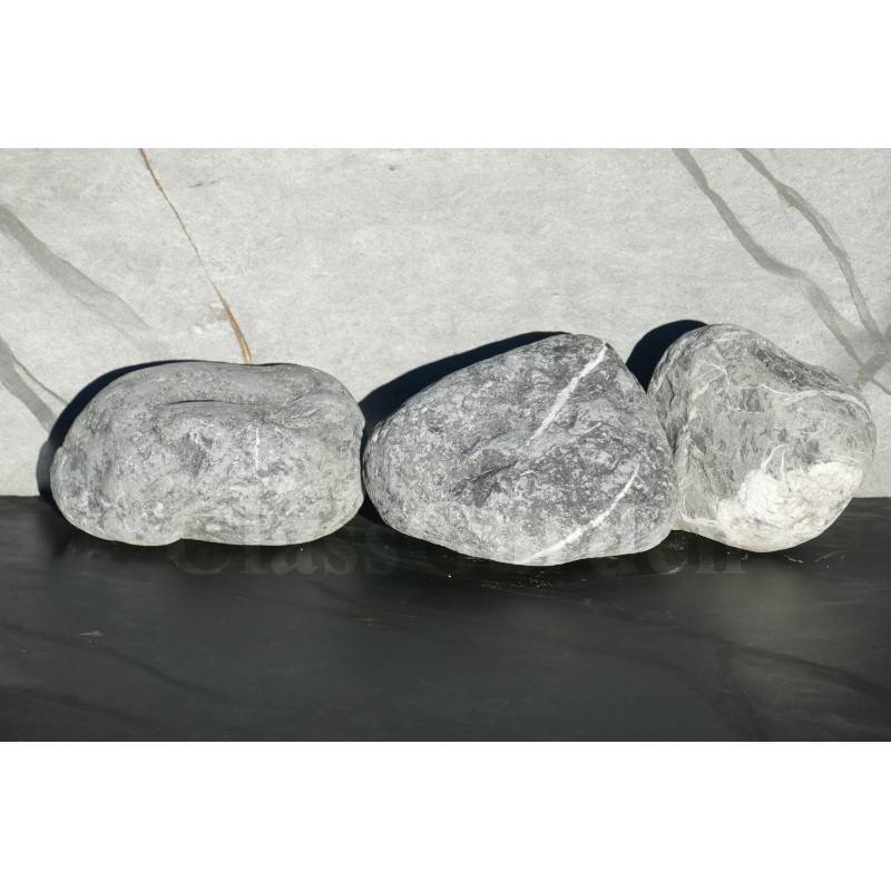 Gros Galet Noir Electric 200-300 - pack 3 Galet - Image 1