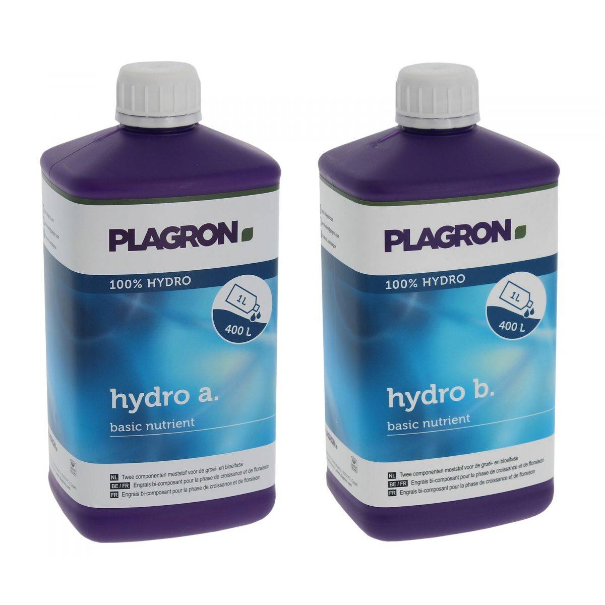 PLAGRON - Engrais HYDRO A+B 1 litre PLAGRON