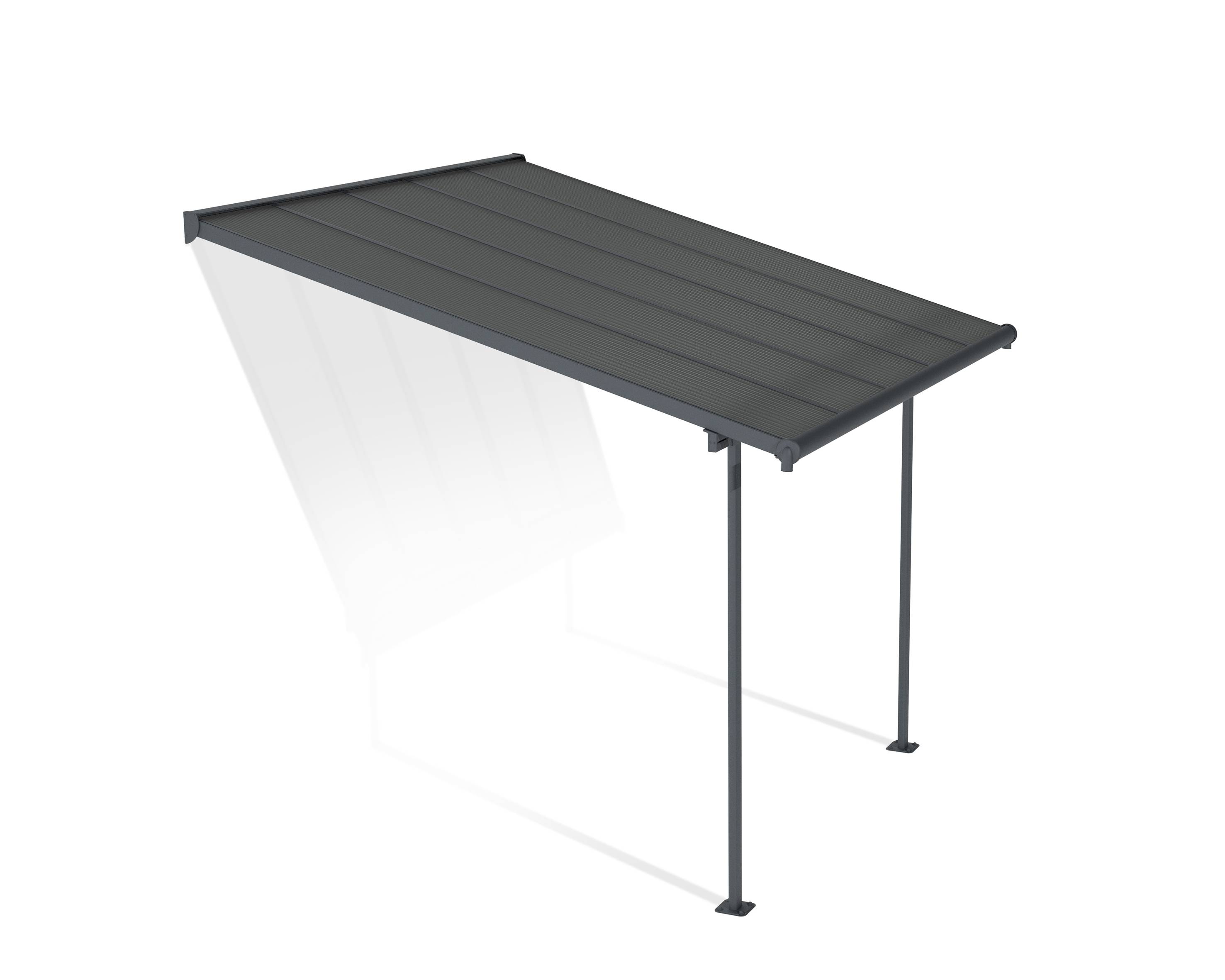 Canopia - Canopia Pergola Capri 3X3 Grise, toiture gris - Image 1