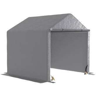 Abri Vélo Extérieur 2 x 2 x 2 m Cadre en Acier Galvanisé Imperméable et Résistant aux UV