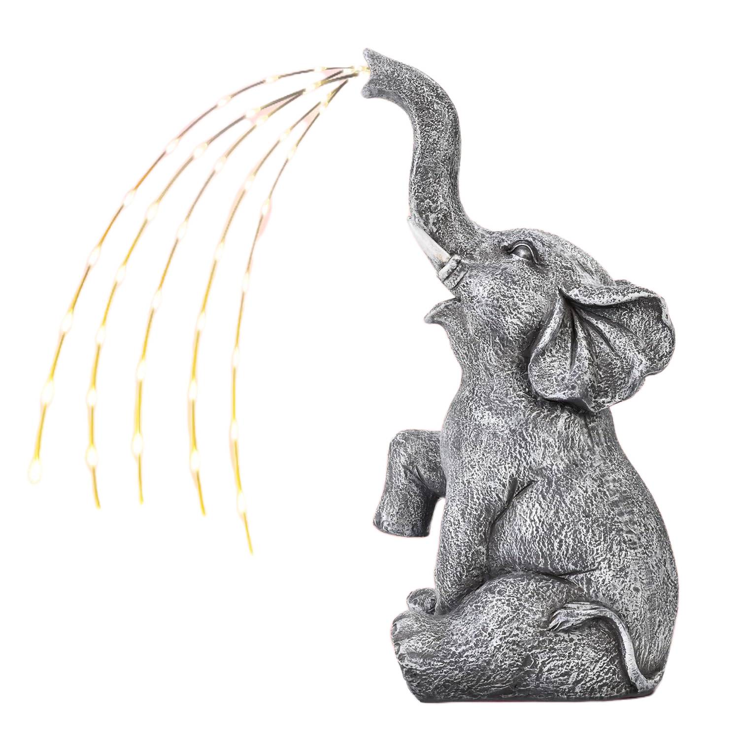 Statue d'Éléphant Décorative pour Jardin - IntiMeg - Image 1
