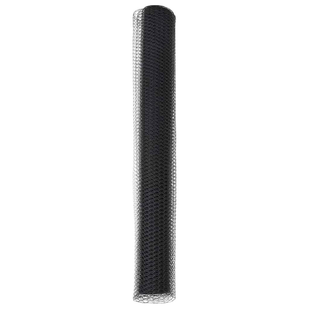 Clôture hexagonale PVC Gris 50 x 1,4 cm, Poids :10.7kg - PANGIVO - Image 6