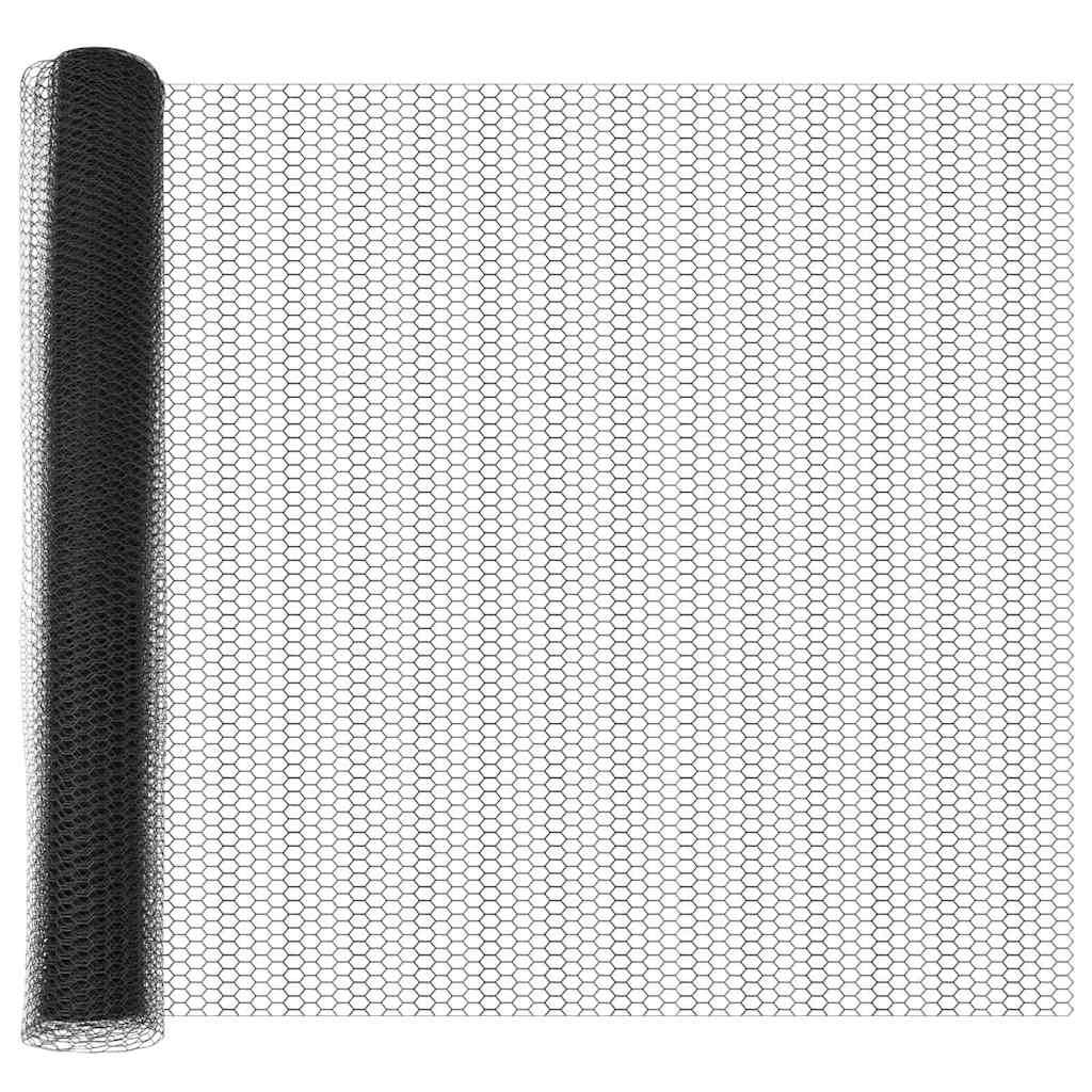 Clôture hexagonale PVC Gris 50 x 1,4 cm, Poids :10.7kg - PANGIVO - Image 5