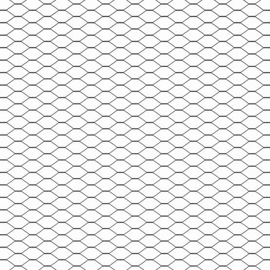 Clôture hexagonale PVC Gris 50 x 1,4 cm, Poids :10.7kg - PANGIVO - Image 7