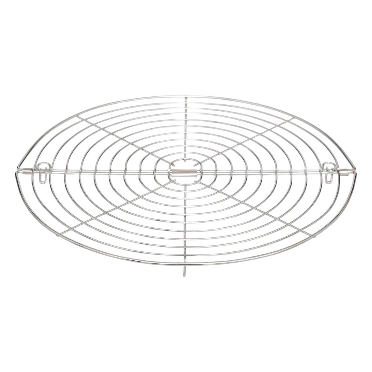 Volette à Pâtisserie en Métal "Pliable" 32cm Argent - Image 1
