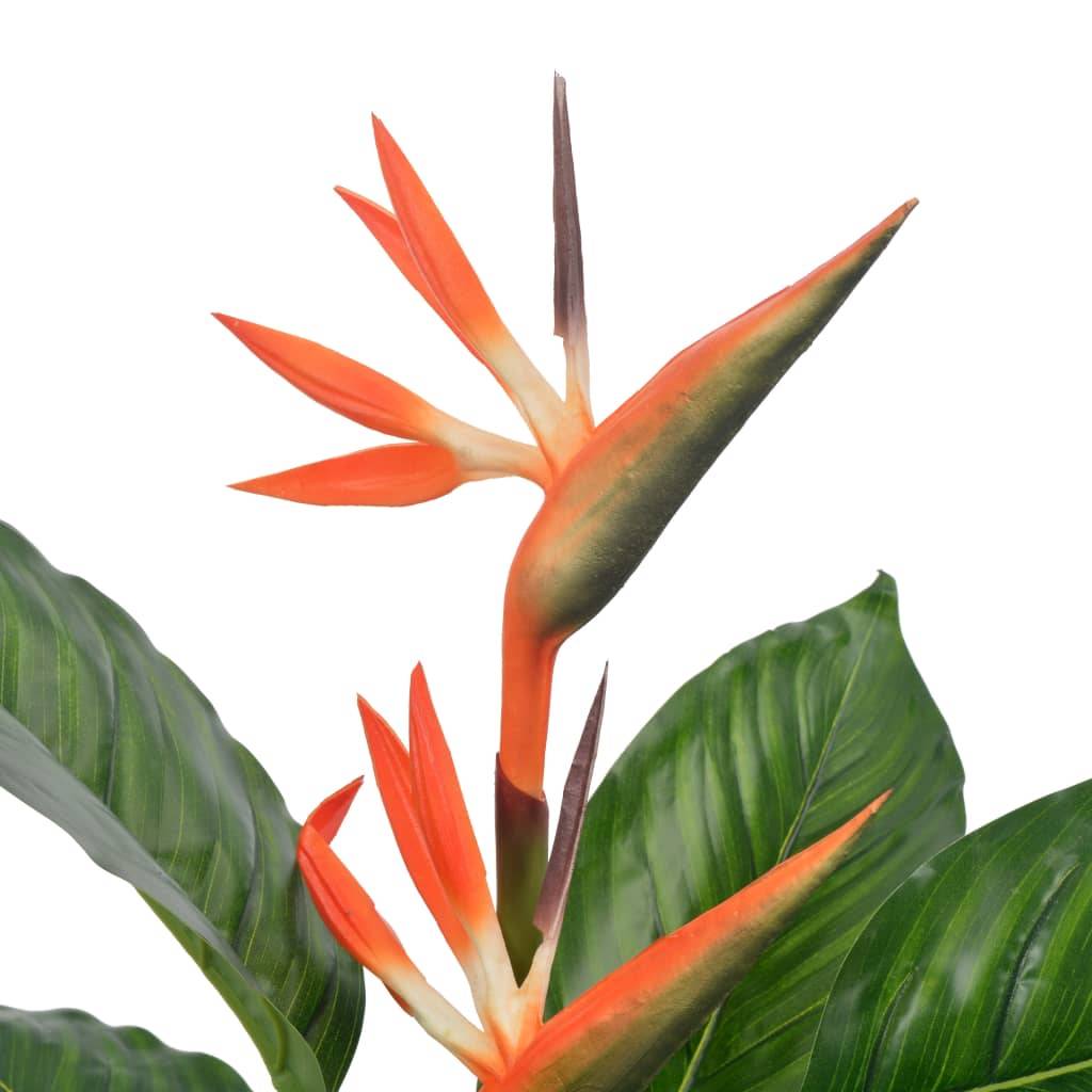 Vidaxl - Plante artificielle Strelitzia avec pot Rouge 100 cm - Image 2