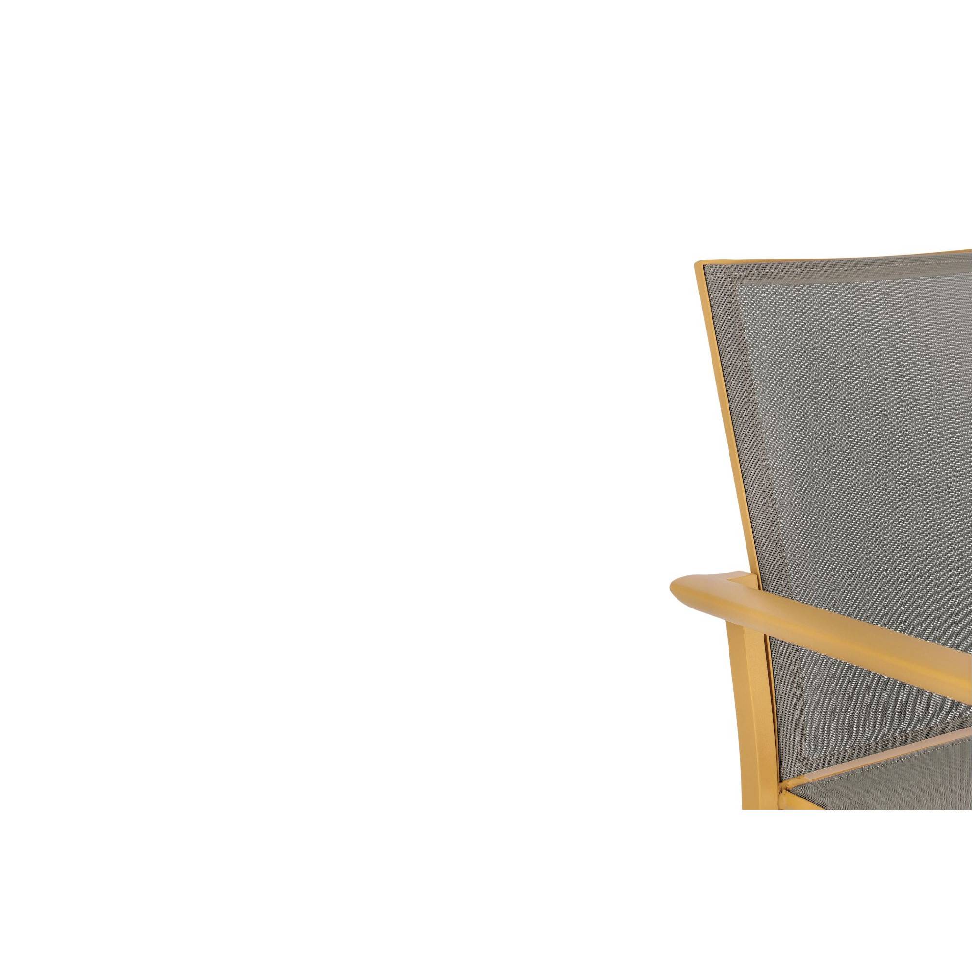 Autre - Chaises de jardin colorées en aluminium (lot de 4) - CASSIS - Image 9