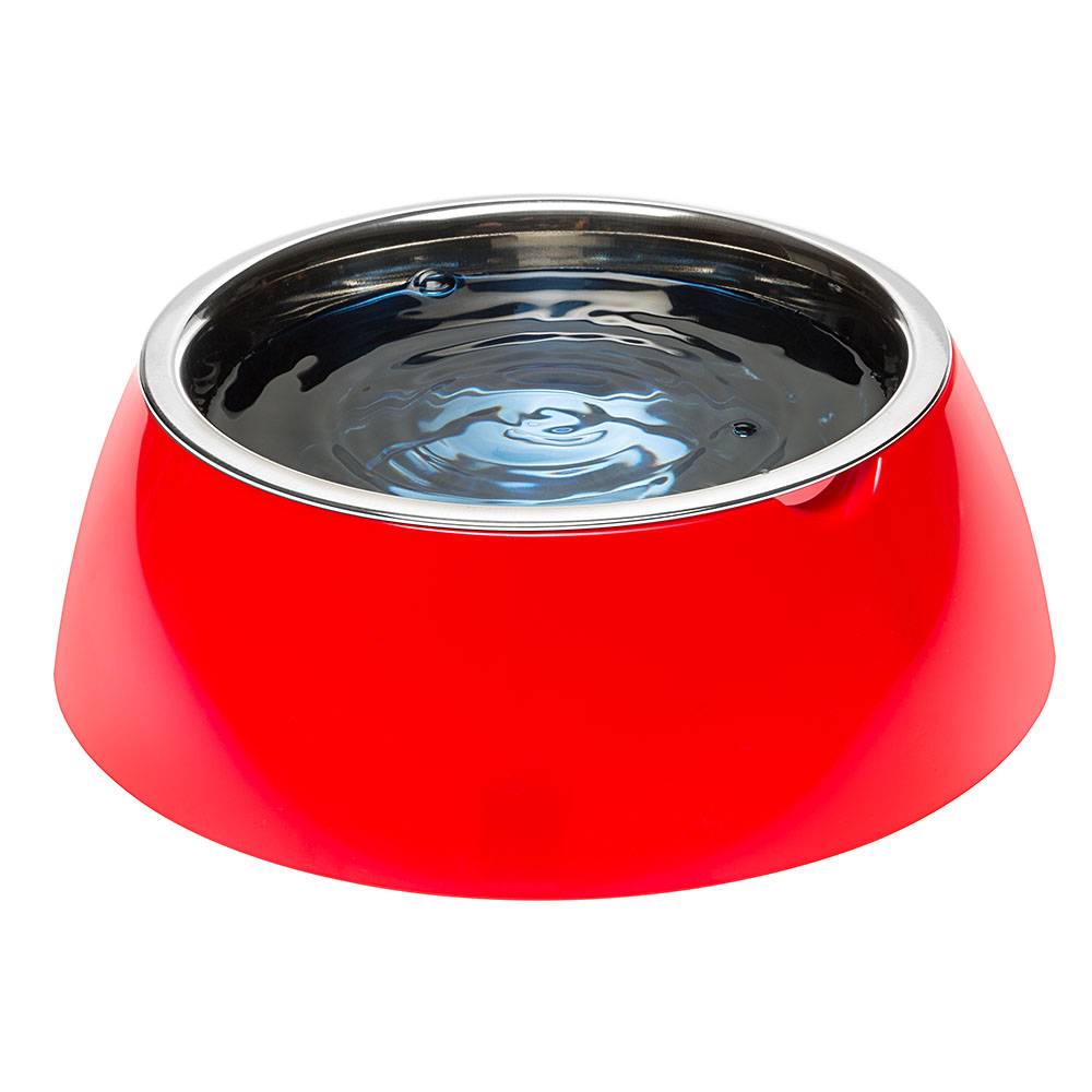 Ferplast - Ferplast Gamelle pour chien Gamelle pour chat Jolie - Gamelles pour eau et nourriture en acier inoxydable avec support en plastique, antidérapant, - Image 4