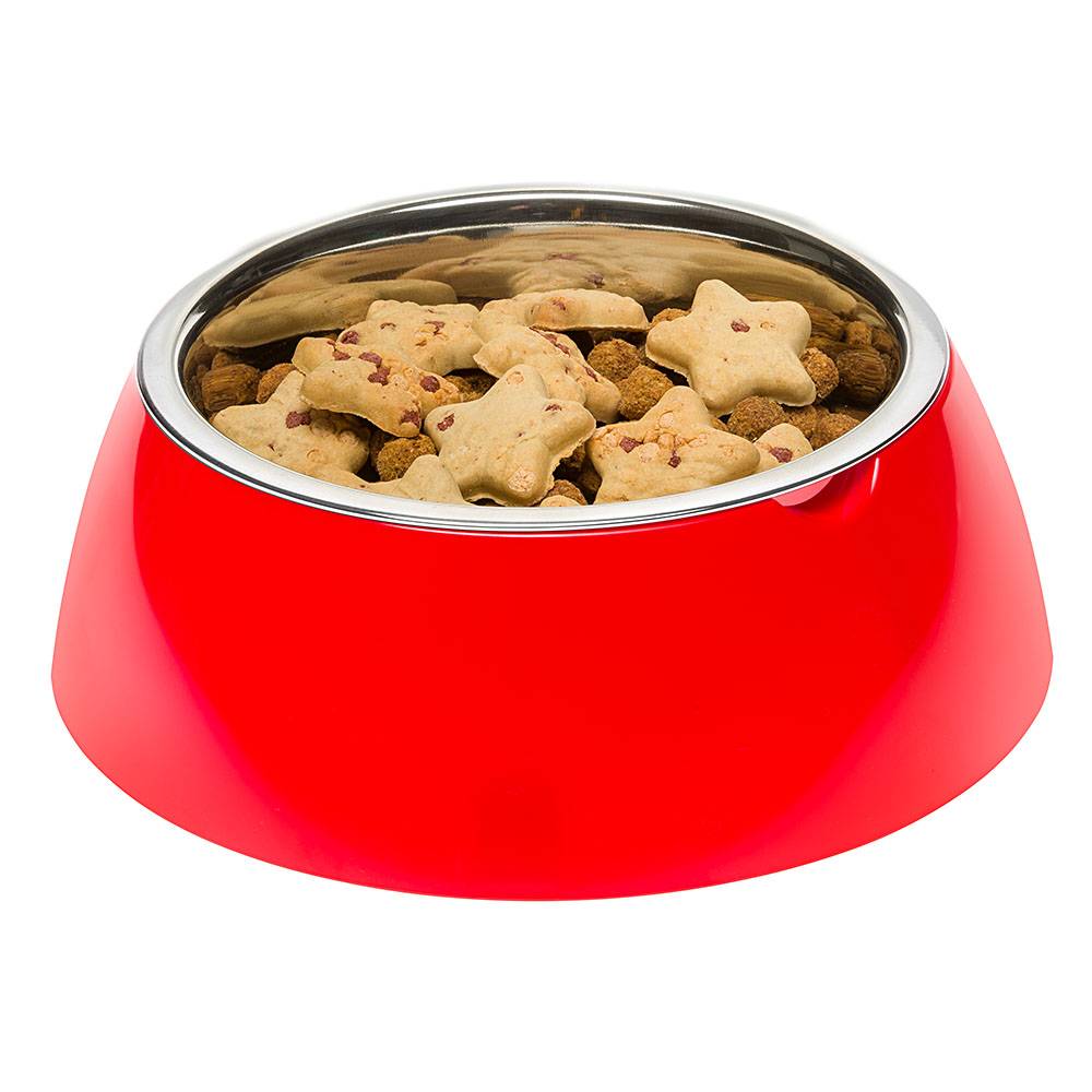 Ferplast - Ferplast Gamelle pour chien Gamelle pour chat Jolie - Gamelles pour eau et nourriture en acier inoxydable avec support en plastique, antidérapant, - Image 3