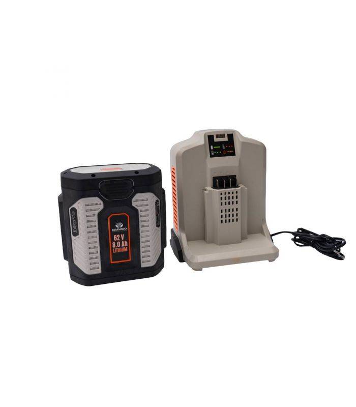 Daewoo - Tondeuse sans fil 62V DAEWOO, lame 56 cm, batterie 8Ah et chargeur - DALLM62-22SP-K1 - Image 8