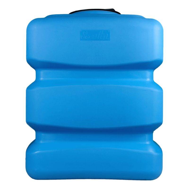 Cuve récupération eau de pluie 500L - Réservoir aérien compact bleu - Polyéthylène - ELBI CPN - Image 5