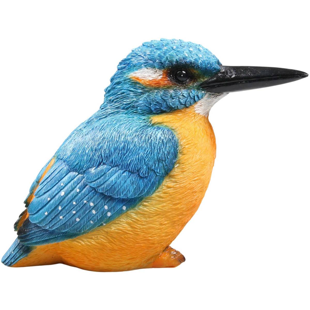 Farmwood Animals - Oiseau martin pêcheur en résine 20 x 9 0x 15 cm - Image 1