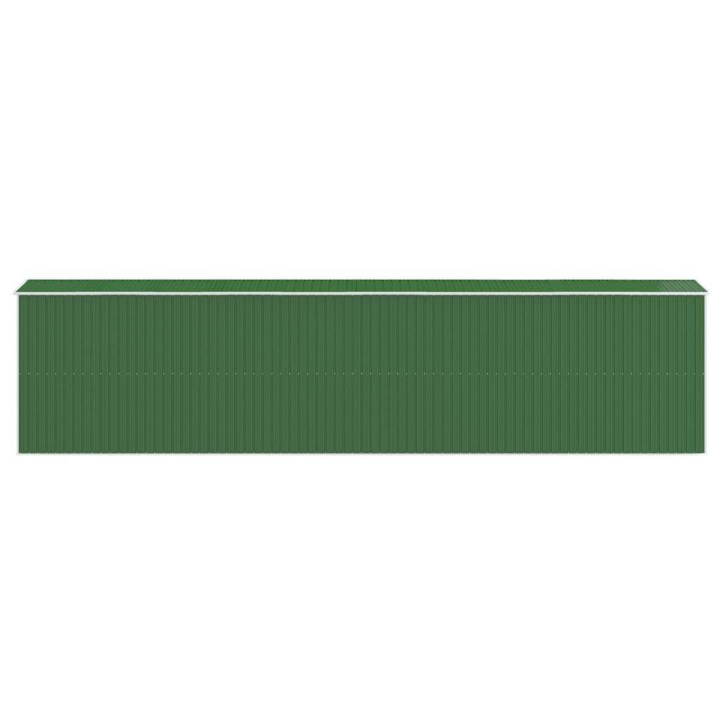 Vidaxl - Abri de jardin Vert 192x855x223 cm Métal galvanisé vidaXL 3147435 - Image 6