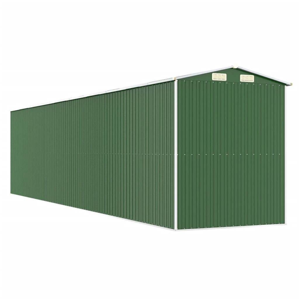 Vidaxl - Abri de jardin Vert 192x855x223 cm Métal galvanisé vidaXL 3147435 - Image 7