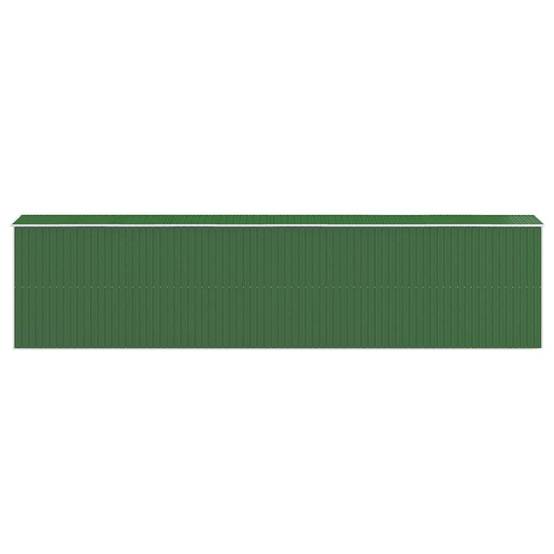 Vidaxl - Abri de jardin Vert 192x855x223 cm Métal galvanisé 16.4m² vidaXL 3147435 - Image 7