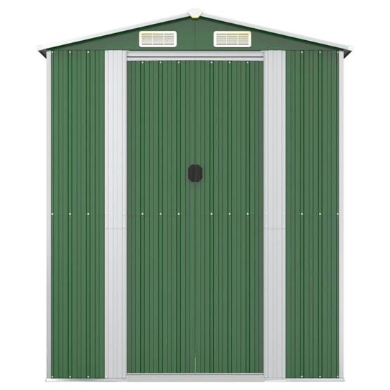 Vidaxl - Abri de jardin Vert 192x855x223 cm Métal galvanisé vidaXL 3147435 - Image 5