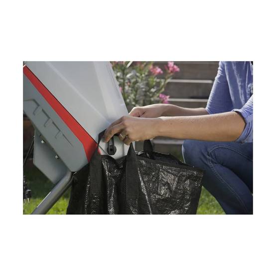 Broyeur de végétaux électrique 2500W Sac 45L 2 Lames acier trempé Branches jusqu'à 45mm IKRA - Image 9