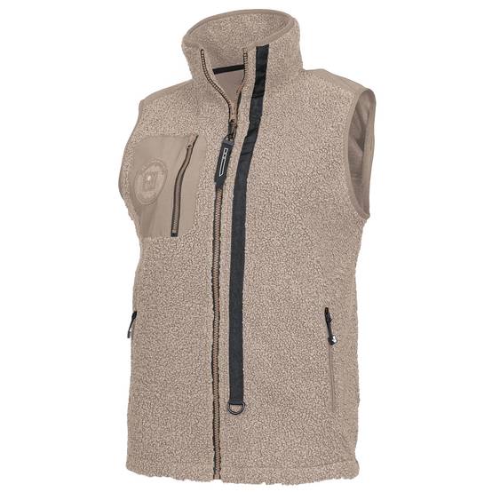 Nineworths - MAYA - POLAIRE SANS MANCHES DE TRAVAIL - 1129 | Crème - Image 5