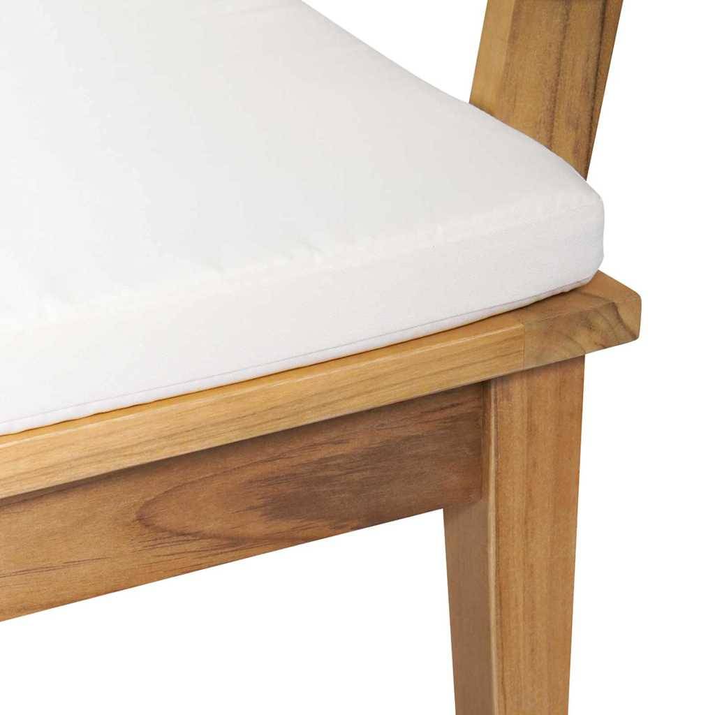 ComfortXL - Salon de Jardin Teck Massif Banc 2 Places et Table Basse pour Terrasse Extérieur Marron – ComfortXL Outdoor Living - Image 4