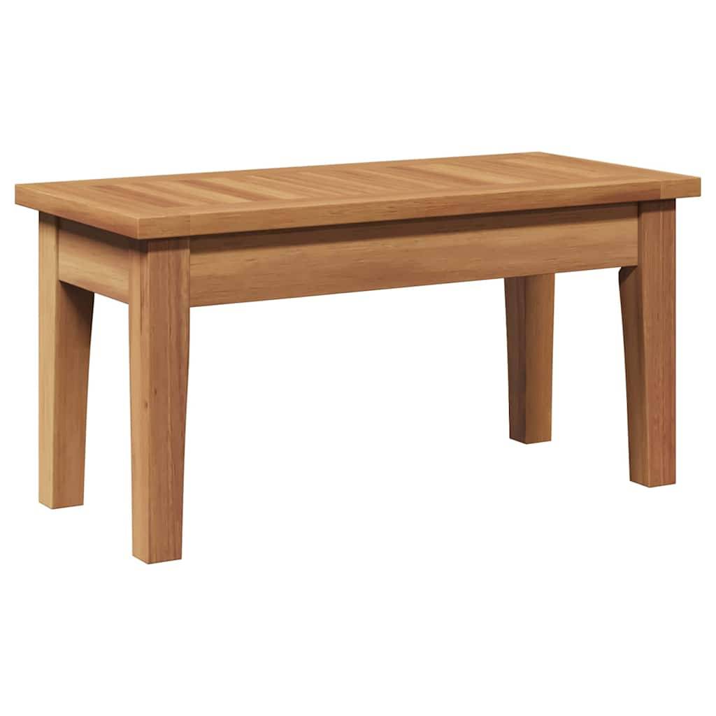 ComfortXL - Salon de Jardin Teck Massif Banc 2 Places et Table Basse pour Terrasse Extérieur Marron – ComfortXL Outdoor Living - Image 6