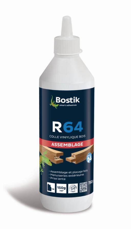 Bostik - Colle R64 BOSTIK spécial D4 pour l'extérieur - Biberon 750 gr - 30604657