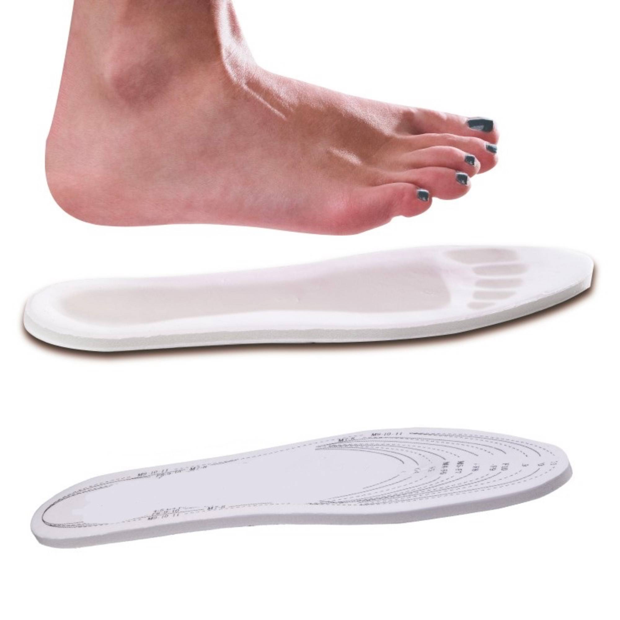 Semelles découpables mémoire de forme mousse viscoélastique  Taille - Image 7