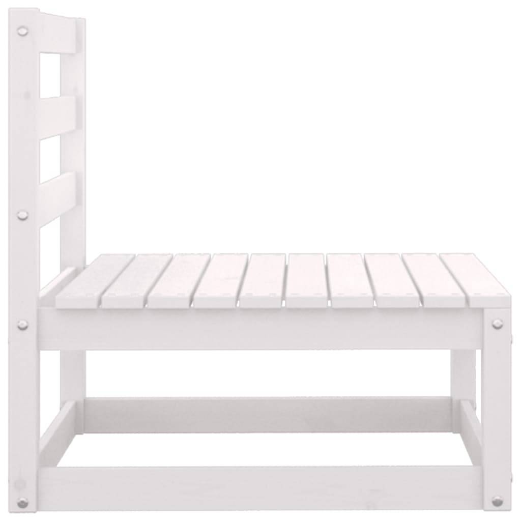 Prolenta Premium - Banc de jardin Blanc 70 X 70 cm - Prolenta Premium - Image 4