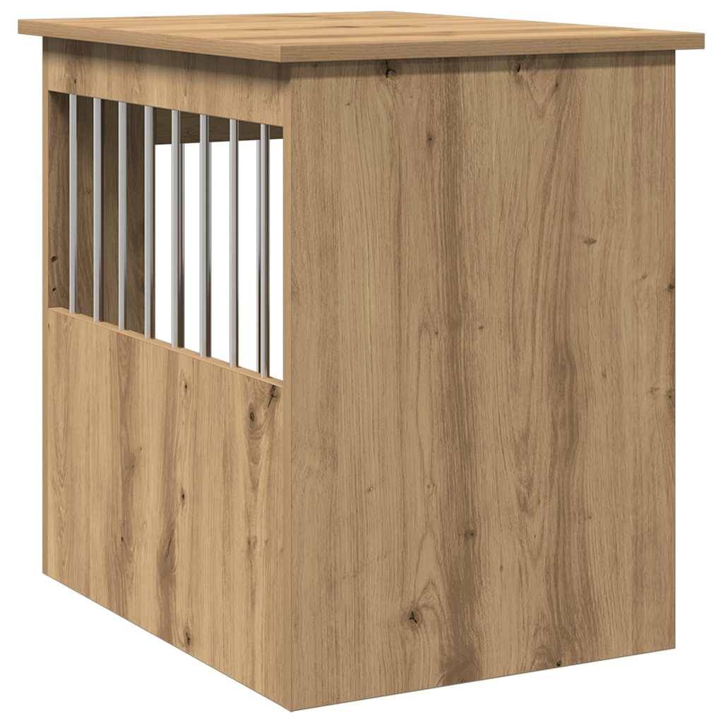Vidaxl - Meuble de cage pour chiens chêne artisanal 45x62x59 cm vidaXL 857637 - Image 8