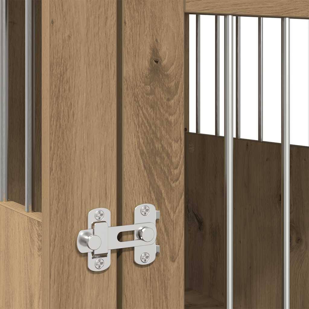 Vidaxl - Meuble de cage pour chiens chêne artisanal 45x62x59 cm vidaXL 857637 - Image 4