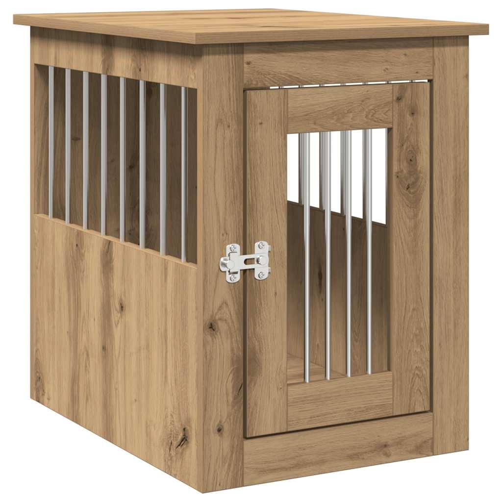 Vidaxl - Meuble de cage pour chiens chêne artisanal 45x62x59 cm vidaXL 857637 - Image 2