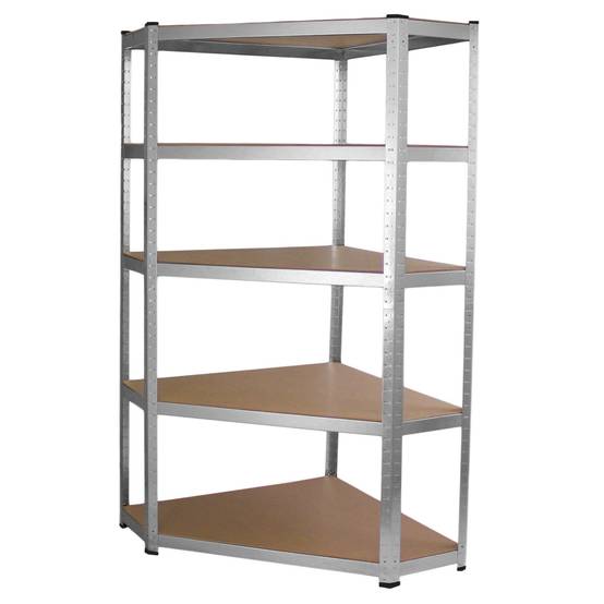 Monstershop - Lot de 2 Etagères de Rangement de 90cm & 1 Etagère d’Angle Galwix - Image 5