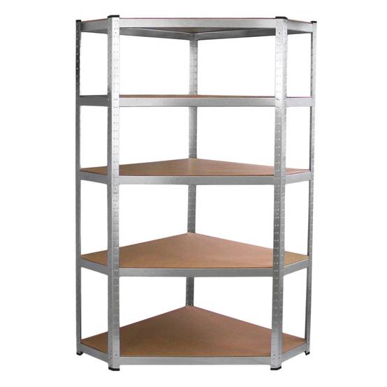 Monstershop - Lot de 2 Etagères de Rangement de 90cm & 1 Etagère d’Angle Galwix - Image 3