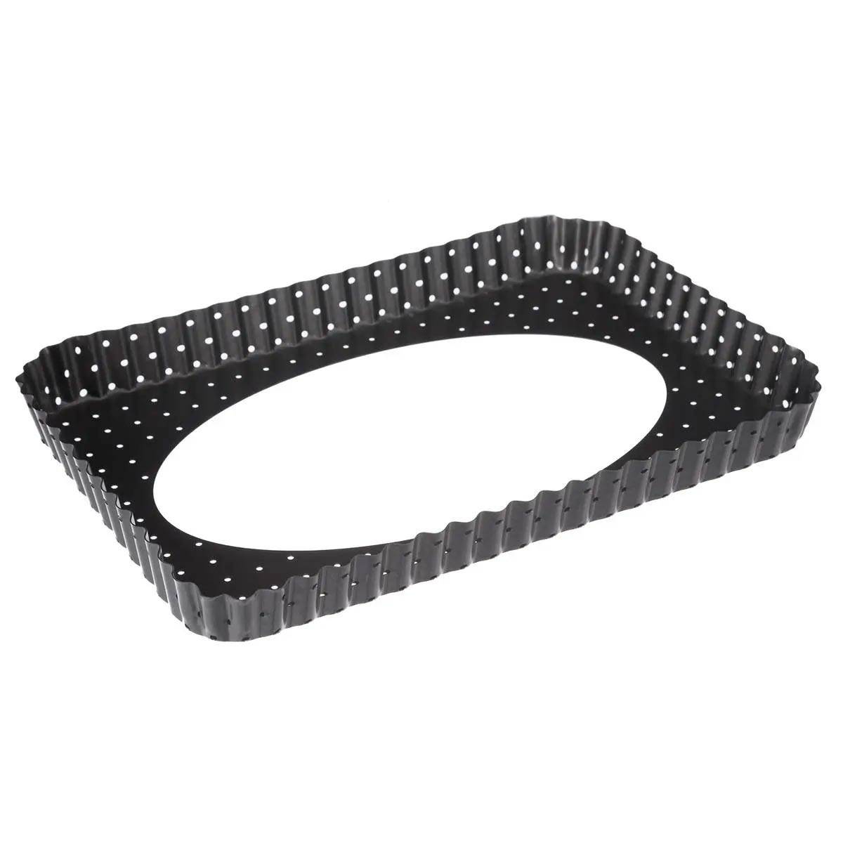 Moule Rectangulaire en Métal "Amovible" 31cm Gris - Image 3