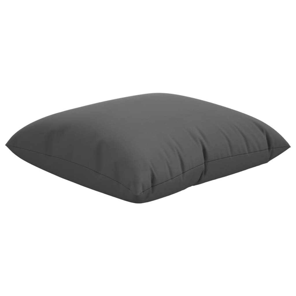 Lot de 4 Coussins de Canapé Polyester Imperméable Décoratifs pour Jardin et Salon Anthracite 40x40cm – ComfortXL Outdoor Living - Image 5