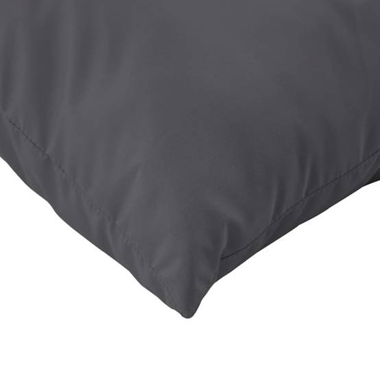 Lot de 4 Coussins de Canapé Polyester Imperméable Décoratifs pour Jardin et Salon Anthracite 40x40cm – ComfortXL Outdoor Living - Image 6