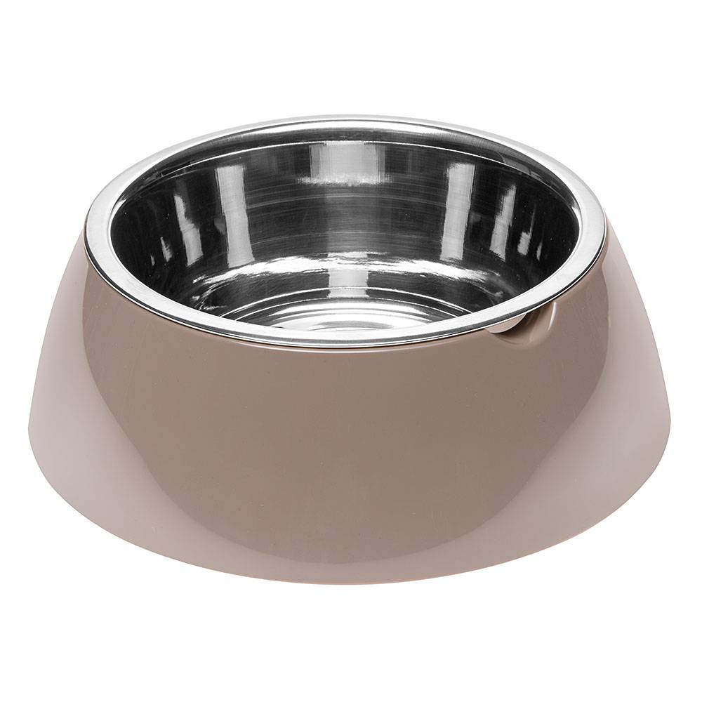 Ferplast - Ferplast Gamelle pour chien Gamelle pour chat Jolie - Gamelles pour eau et nourriture en acier inoxydable avec support en plastique, antidérapant, - Image 1