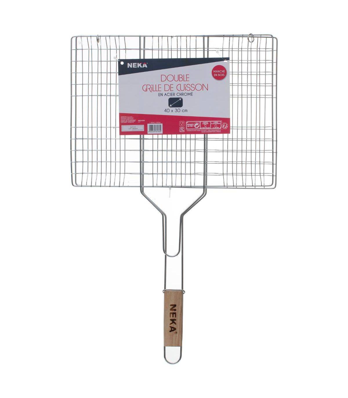 Grille de Barbecue Rectangulaire 30 x 40 cm - Image 2